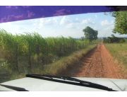 Vendo Caaguazu 1100 has 5 kms del asfalto tierra agrícola