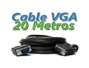 CABLE VGA 15 PINES COLOR NEGRO 5 MTS. 70.000, 10MTS. 200.000, 20 MTS. 250.000, 30MTS. 350.000 DELIVERY INCLUIDO