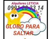 Globo para saltar( conocido como globo loco) 150.000 gs para Lambaré Alquileres Leticia!!!