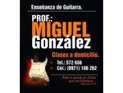 Enseñanza de Guitarra Clásica, Electrica y Canto
