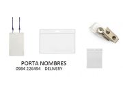 VENDO PORTA NOMBRES , PORTA CREDENCIAL SOMOS FABRICANTES , DELIVERY