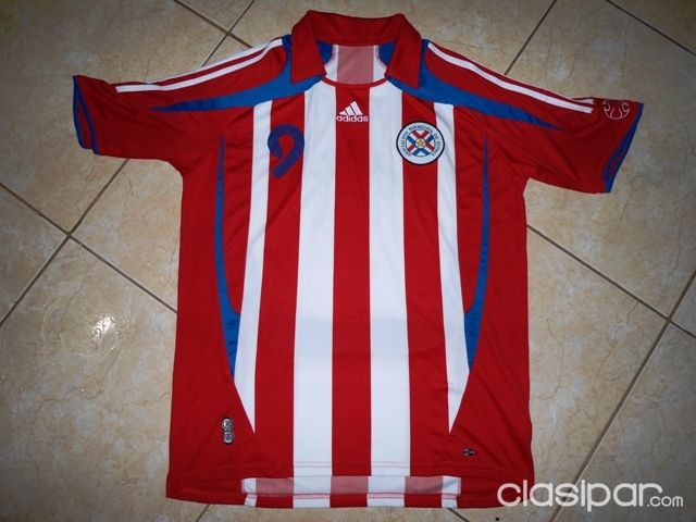 haz Punto muerto Pegajoso Camiseta de Paraguay Nº 9 SANTA CRUZ !! año 2007 ADIDAS #913026 |  Clasipar.com en Paraguay