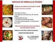 SERVICIO DE PICADAS DE ASADOS - PARRILLERO GOURMET