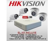 CIRCUTO CERRADO CALIDAD HD HIKVISION