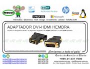 ADAPTADOR DVI-HDMI HEMBRA