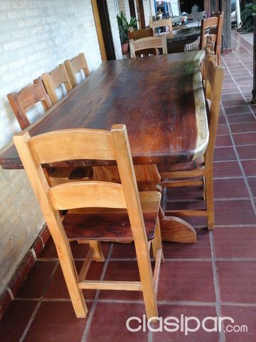 Separar Skalk Saga Vendo mesas rústicas con silla para quincho #434640 | Clasipar.com en  Paraguay