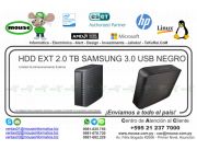 HDD EXT 2.0 TB SAMSUNG 3.0 USB NEGRO