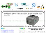 IMP ZEBRA GT800 USB/PAR/SERIAL 203DPI THERMAL/EPL