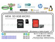 MEM. SD 8GB MICRO