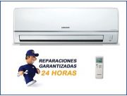 SERVICIO TÉCNICO EN AIRE ACONDICIONADO 24HS: Tipo piso techo, Tipo cassette, Centrales.