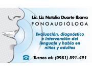 Fonoaudióloga a Domicilio - Lic. Liz Duarte