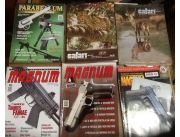 Revistas sobre armas vendo