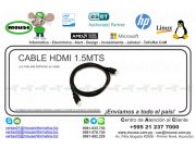 CABLE HDMI 1.5MTS