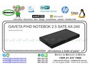 GAVETA P/ HD NOTEBOK 2.5 SATE AX-240