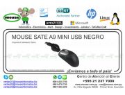 MOUSE SATE A9 MINI USB NEGRO