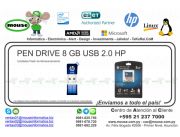PEN DRIVE 8 GB USB 2.0 HP