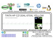 TINTA HP CZ120AL 670XL YELLOW