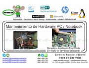 MANTENIMIENTO DE HARDWARE PC / NOTEBOOK