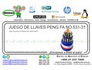 JUEGO DE LLAVES PENG FA NO.531-31