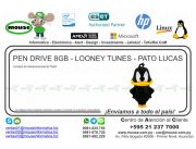 PEN DRIVE 8GB - LOONEY TUNES - PATO LUCAS