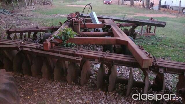 Vendo rastron hidr ulico pesado de 40 disco especial para el Chaco