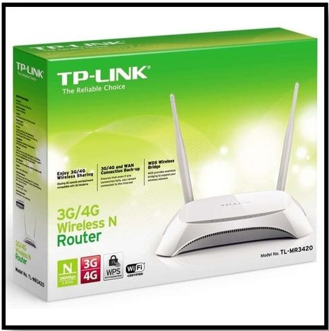 TL-MR3420, Router inalámbrico N 3G/4G