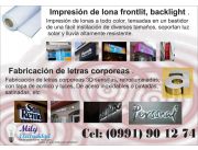 Fabricación de certelerìas letras corpóreas, carteles de led, electricidad automatización.