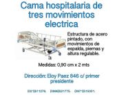 CAMA HOSPITALARIA DE TRES MOVIMIENTOS ELECTRICA