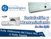 Instalación y Mantenimiento Preventivo y Correctivo de Splits