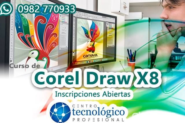 Informática / computación - Curso Corel Draw X8