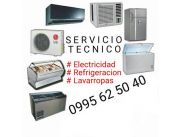 Refrigeración .reparacion de heladeras .lavaropas split