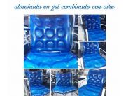 Almohada en gel combinado con aire.