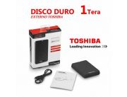 DISCO DURO EXTERNO 1.0 TB Toshiba 3.0 USB NEGRO -