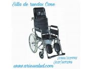 Venta de silla de ruedas con opcion sanitaria Cone!!