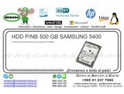 HDD P/NB 500 GB SAMSUNG 5400