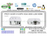 PROY ACER X123PH XGA 3000 LUM HDMI