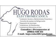 REPARACIONES Y MANTENIMIENTO DE AIRE ACONDICIONADOS HUGO RODAS