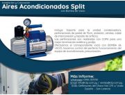 Instalación y Colocación Aires Acondicionados Split con Bomba de Vacio zona Fernando de la Mora