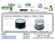 DVD-R VIRGEN TUBO 4.7GB X 50U