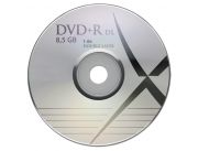 DVD-R VIRGEN TUBO 8.5GB POR UNIDAD