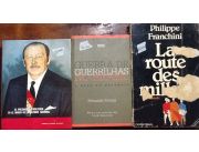 Vendo libros la route des mille li el presidente Stroessner guerra de guerrillas do brasil