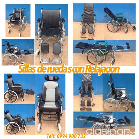 Salud y belleza - Variedad de sillas de ruedas postural y con Relajacion! Venta y mantenimiento, envíos a todo el Paraguay!