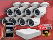 KIT HIKVISION 4 CAMARAS 8 CAMARAS 16 CAMARAS PRECIOS INSTALADOS