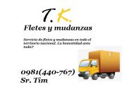 TK Servicio de taxicarga, fletes y mudanzas