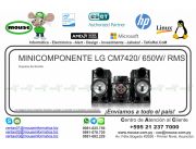 MINICOMPONENTE LG CM7420/ 650W/ RMS