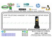VOIP TELEFONO HANDSET IP YEALINK/YEASTAR W52H