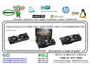VGA EVGA GTX1060 SSC 6GB DDR5 1607 DVI/HDMI/3DP/192
