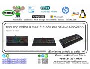 TECLADO CORSAIR CH-9101010-SP K70 GAMING MECANICO