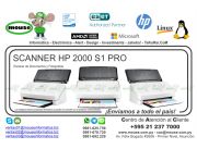 SCANNER HP 2000 S1 PRO
