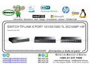 SWITH TP-LINK 8 PORT 10/100/1000 TL-SG1008P +4P